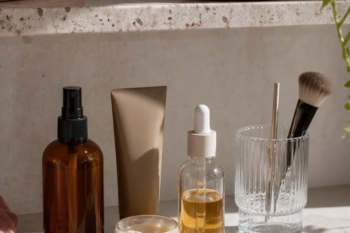 Hochwertige Beauty-Inszenierung zu Auswahlkriterien für Rouge für langen Halt