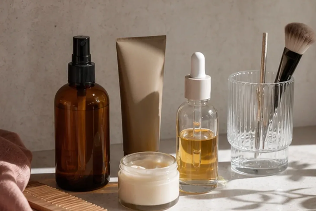 Redaktionelle Detailaufnahme zur Orientierung bei Unisex-Parfum für einen minimalistischen Stil