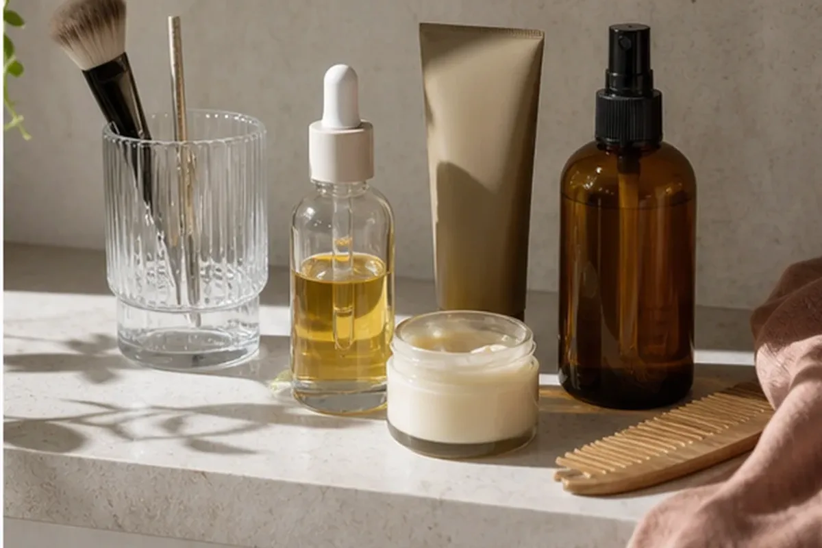 Hochwertige Beauty-Inszenierung zu Auswahlkriterien für Rosenduft mit langer Haltbarkeit