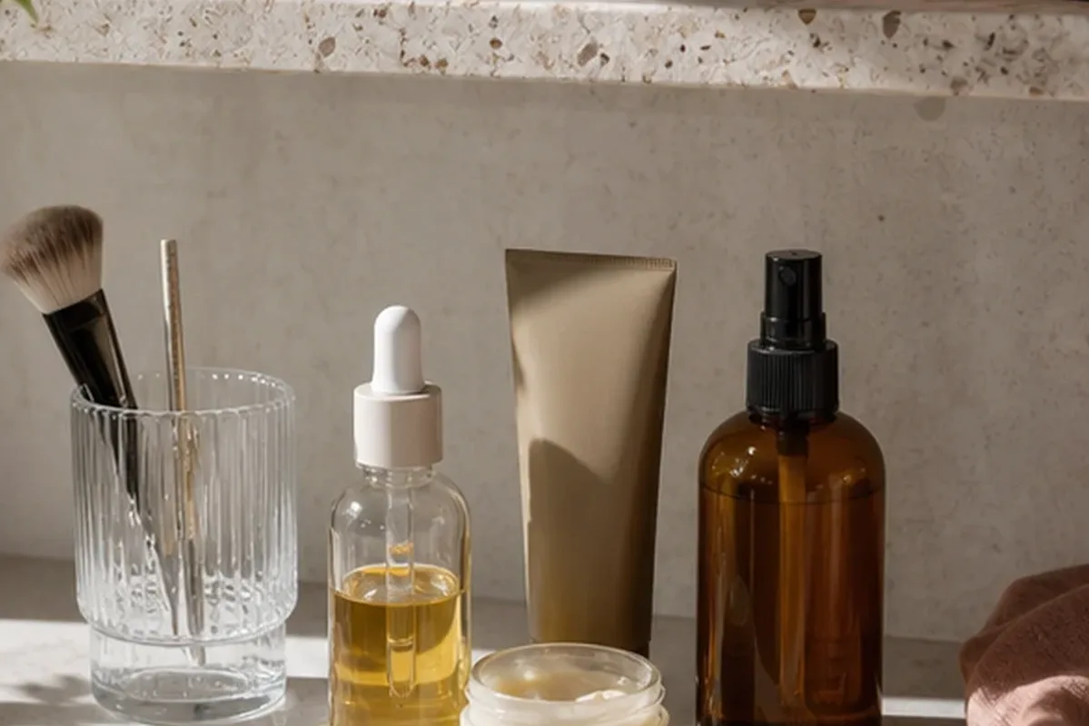 Hochwertige Beauty-Inszenierung zu Auswahlkriterien für Frischer Duft für einen minimalistischen Stil