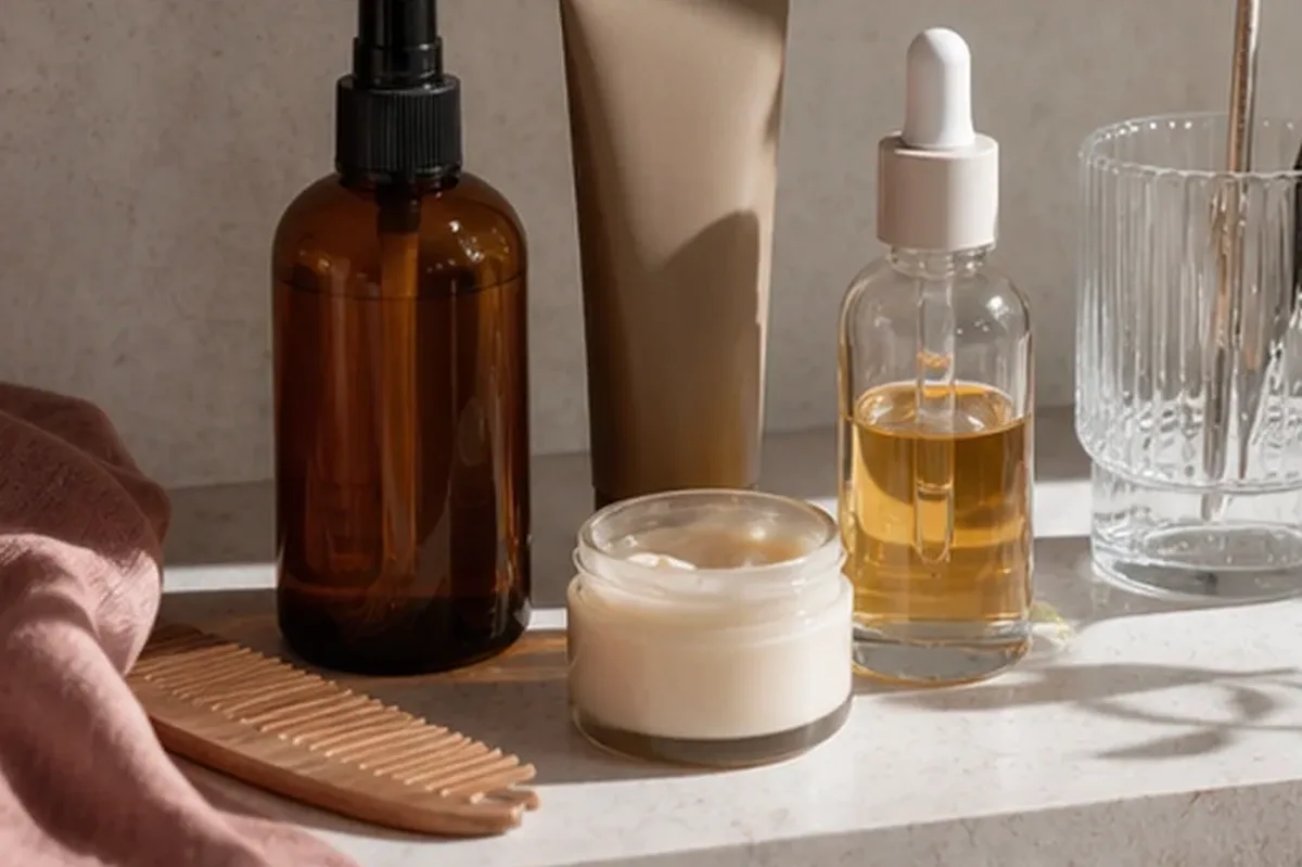 Hochwertige Beauty-Inszenierung zu Auswahlkriterien für Haarbürste für empfindliche Kopfhaut