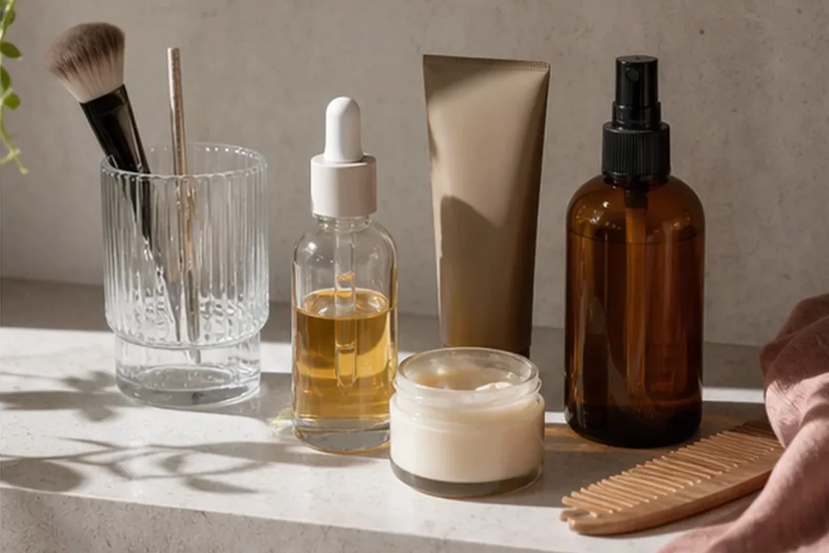 Hochwertige Beauty-Inszenierung zu Auswahlkriterien für Sommerparfum mit langer Haltbarkeit