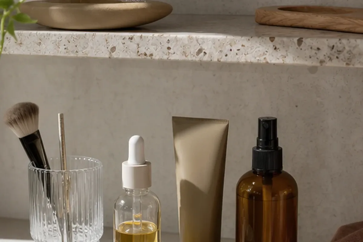 Hochwertige Beauty-Inszenierung zu Auswahlkriterien für Haaröl für feines Haar