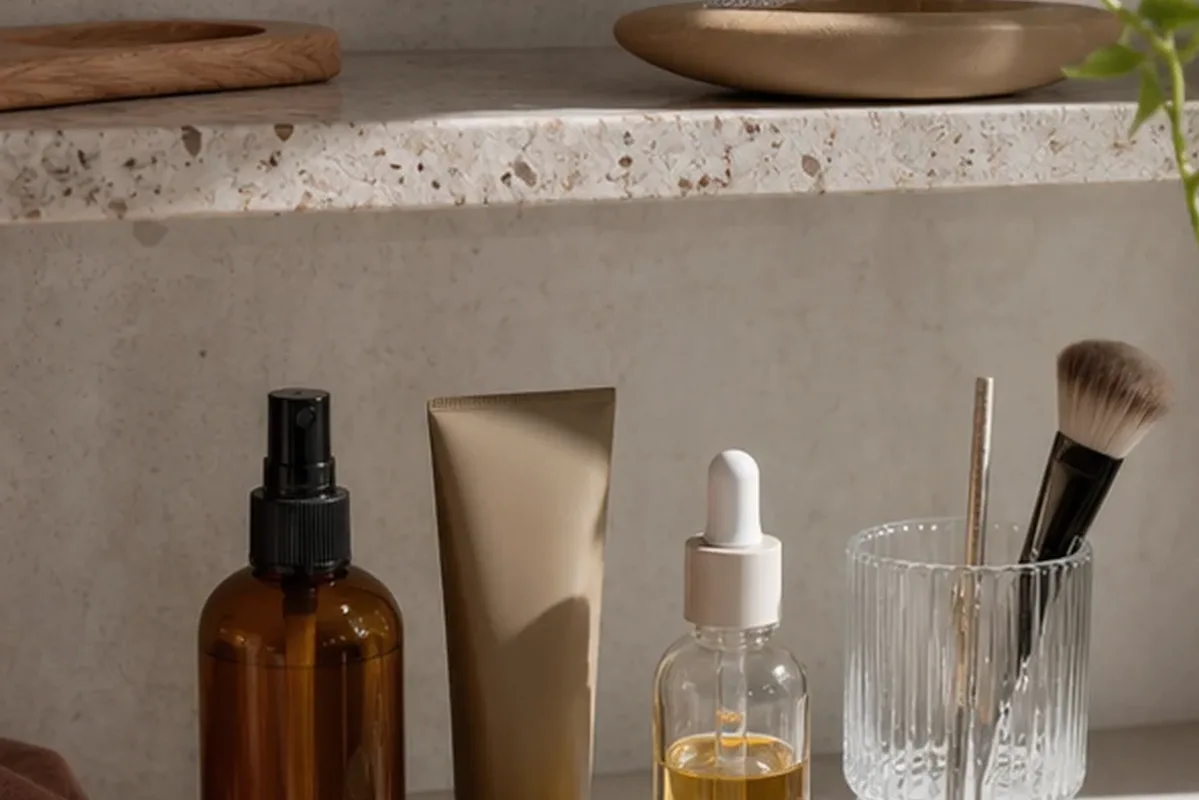 Hochwertige Beauty-Inszenierung zu Auswahlkriterien für Hautbarriere-Pflege für Mischhaut
