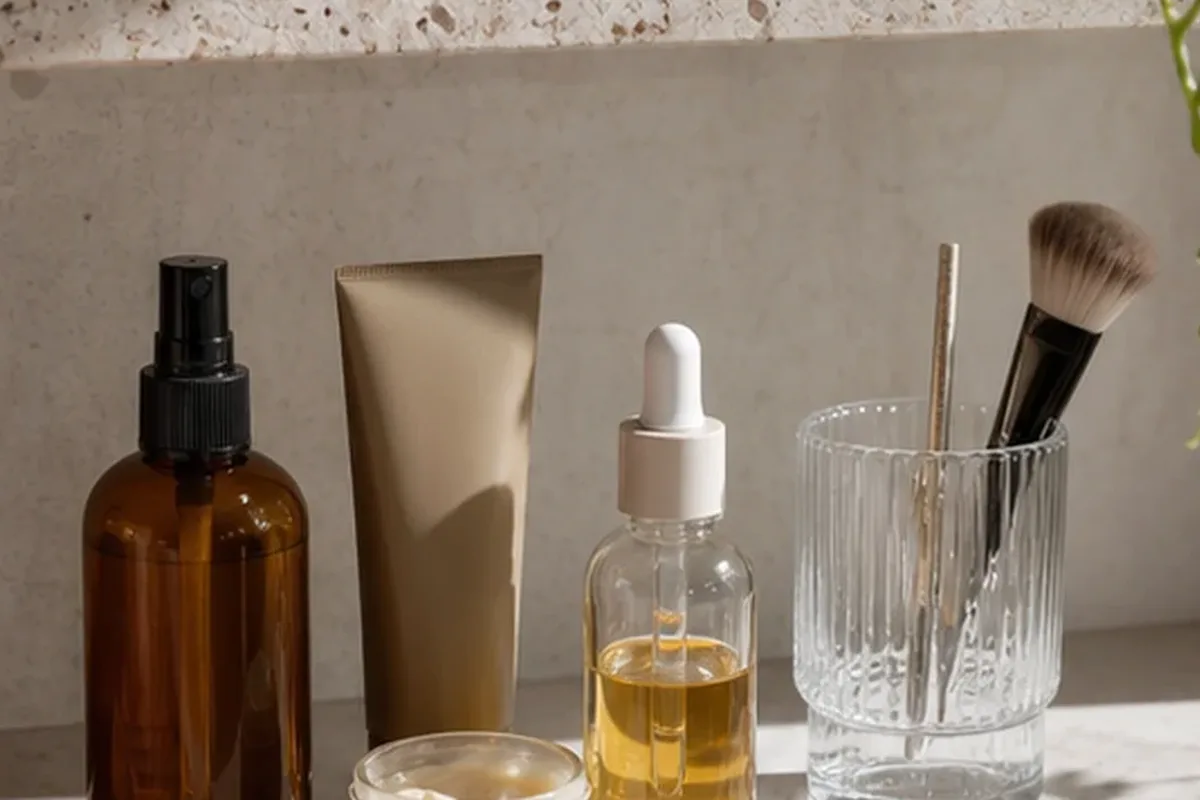 Hochwertige Beauty-Inszenierung zu Auswahlkriterien für Warmluftbürste für feines Haar