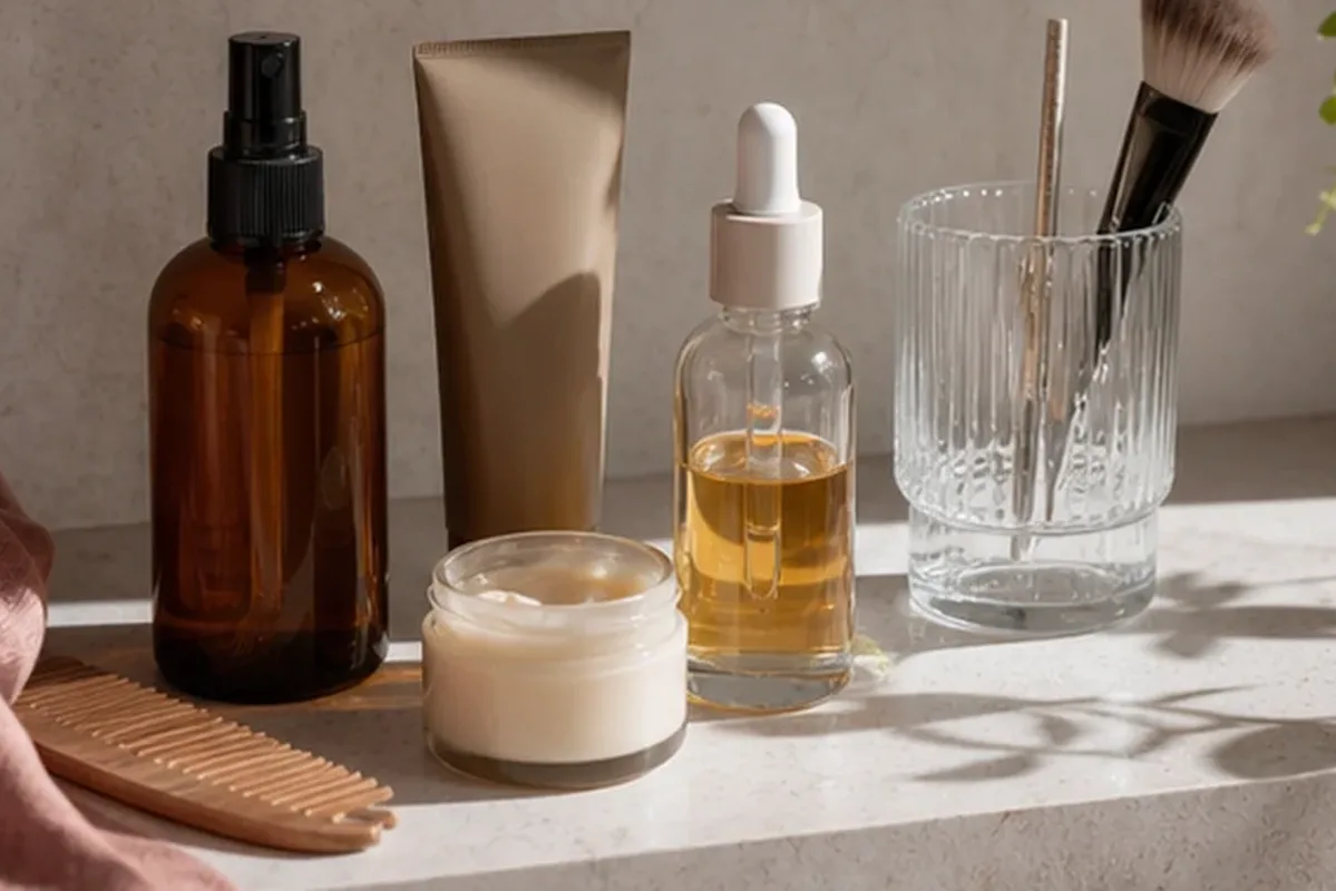 Hochwertige Beauty-Inszenierung zu Auswahlkriterien für Büroduft für sensible Nasen