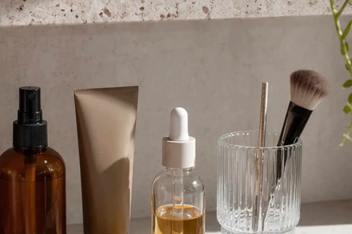 Hochwertige Beauty-Inszenierung zu Auswahlkriterien für Frischer Duft bei kleinem Budget