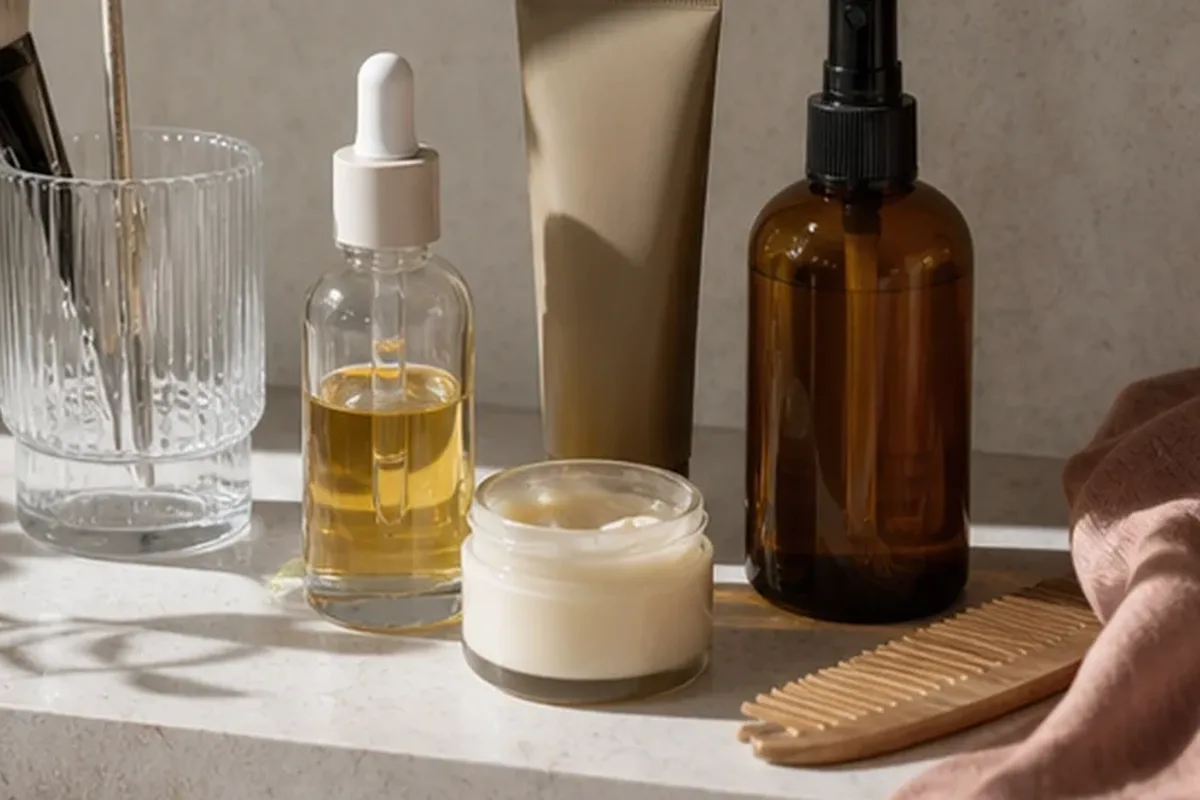 Hochwertige Beauty-Inszenierung zu Auswahlkriterien für Chemisches Peeling bei Pigmentflecken