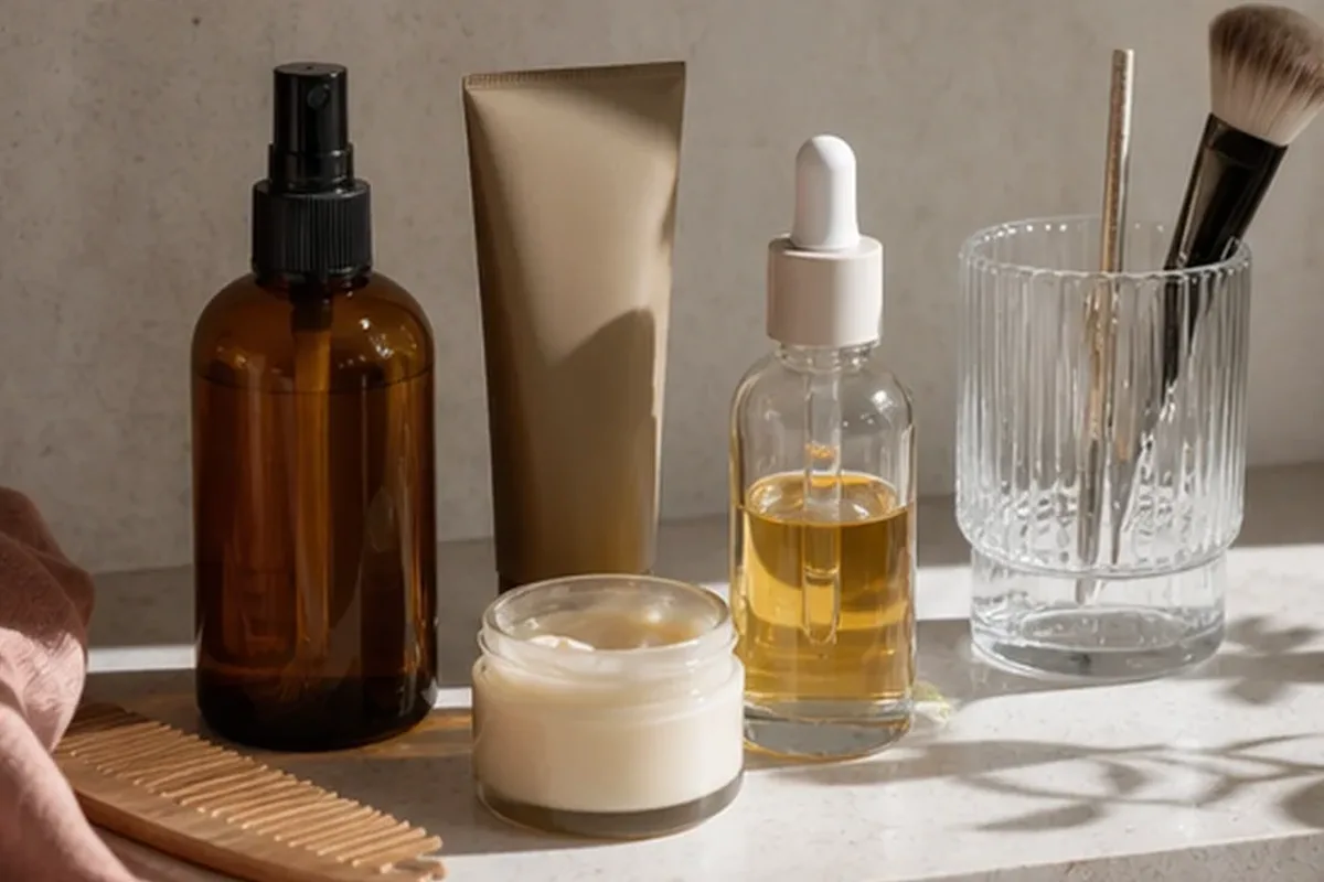 Redaktionelle Detailaufnahme zur Orientierung bei Mildes Shampoo für empfindliche Kopfhaut