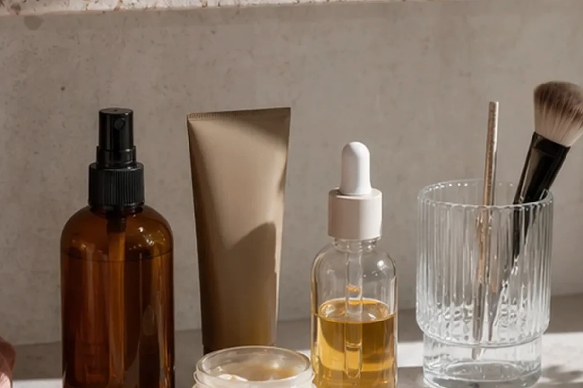 Hochwertige Beauty-Inszenierung zu Auswahlkriterien für Gesichtsmaske für Mischhaut