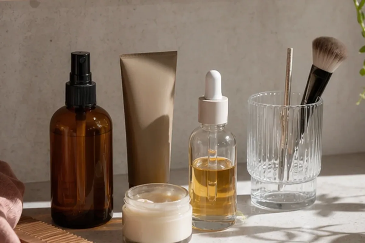 Hochwertige Beauty-Inszenierung zu Auswahlkriterien für Setting Spray für empfindliche Haut
