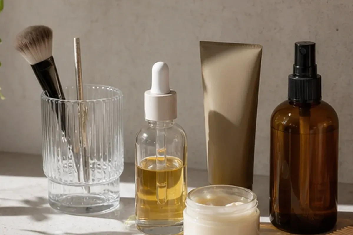 Hochwertige Beauty-Inszenierung zu Auswahlkriterien für Primer für ölige Haut