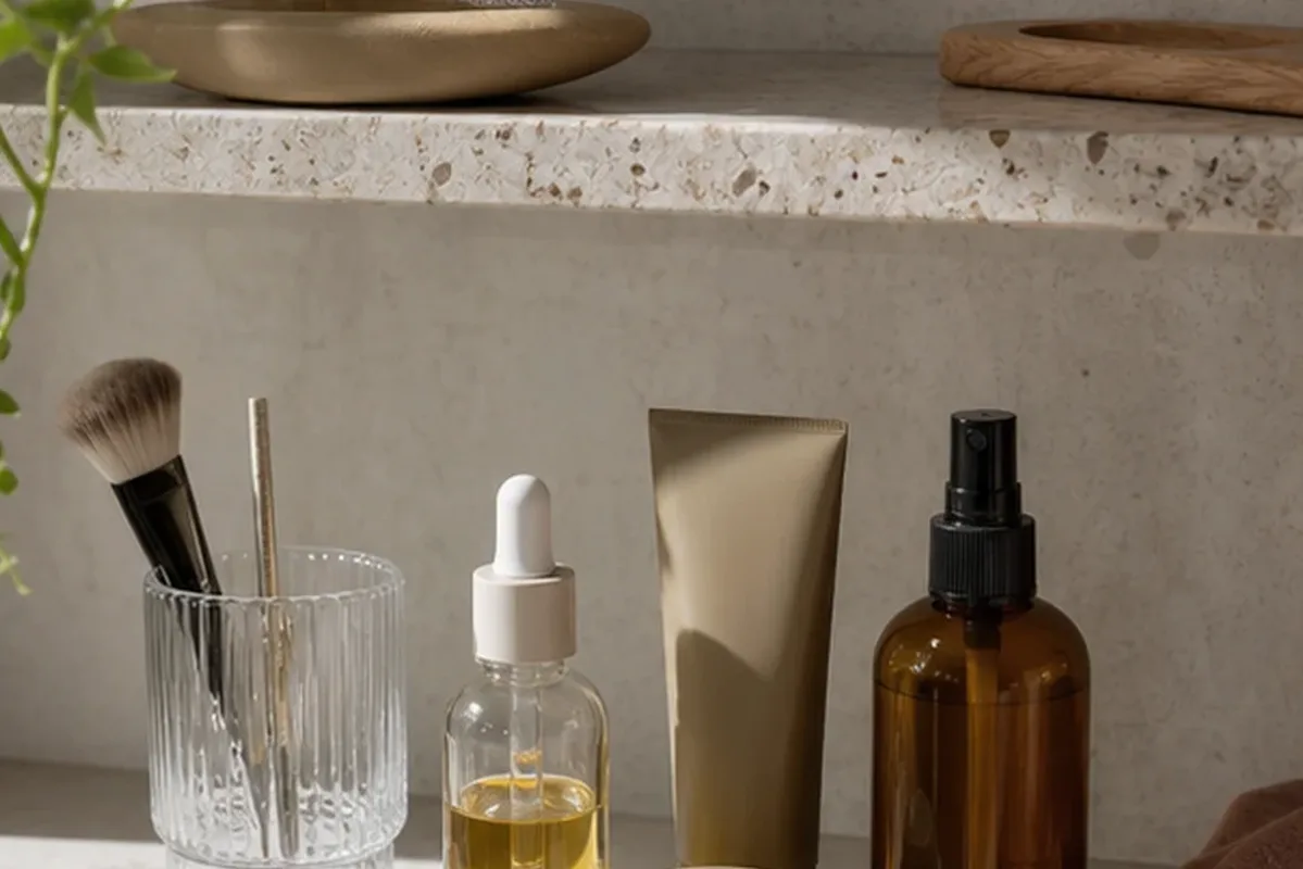 Hochwertige Beauty-Inszenierung zu Auswahlkriterien für Gesichtssauna für empfindliche Haut