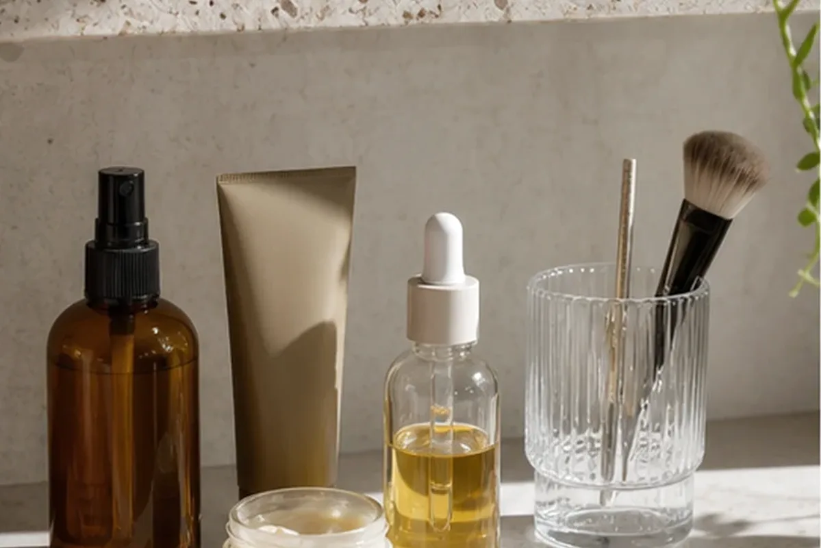 Hochwertige Beauty-Inszenierung zu Auswahlkriterien für Primer für reife Haut