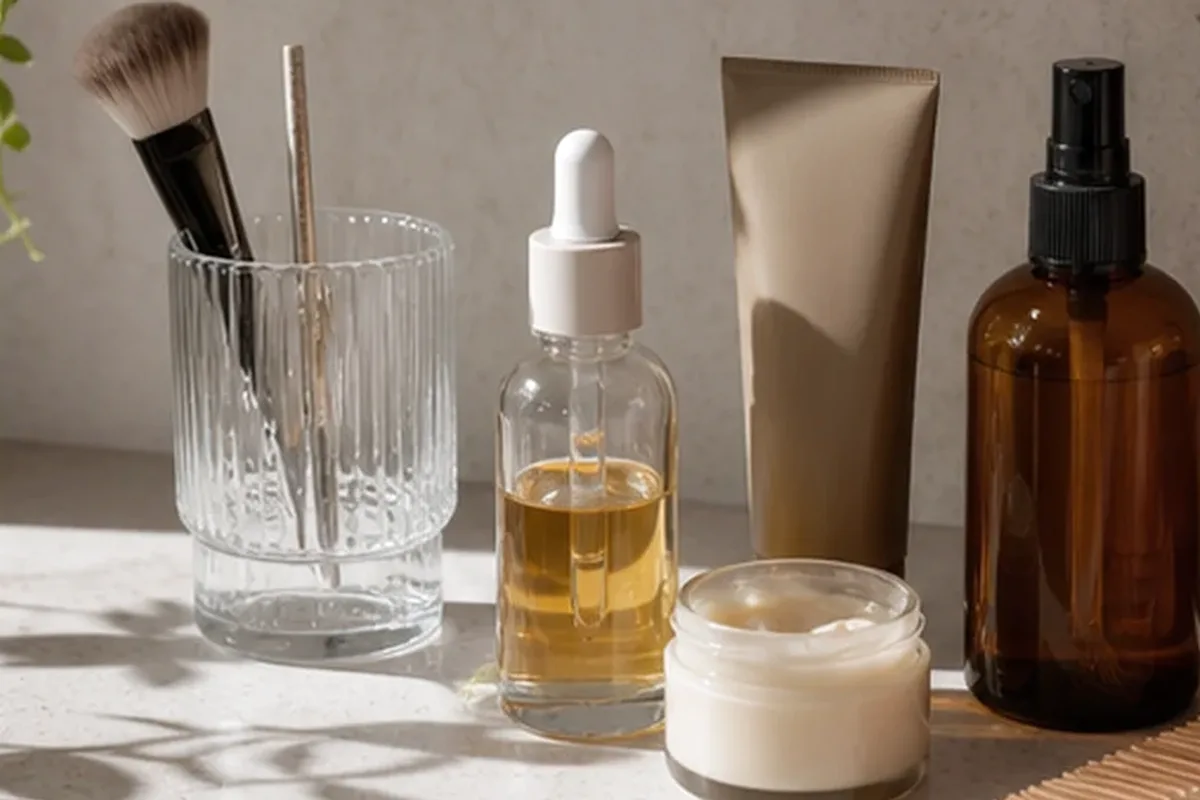 Hochwertige Beauty-Inszenierung zu Auswahlkriterien für Affiliate-Hinweis