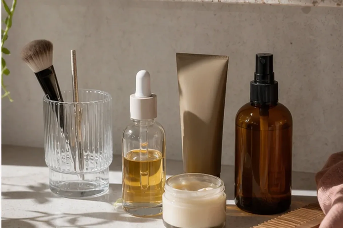 Hochwertige Beauty-Inszenierung zu Auswahlkriterien für Anti-Frizz-Pflege für feines Haar