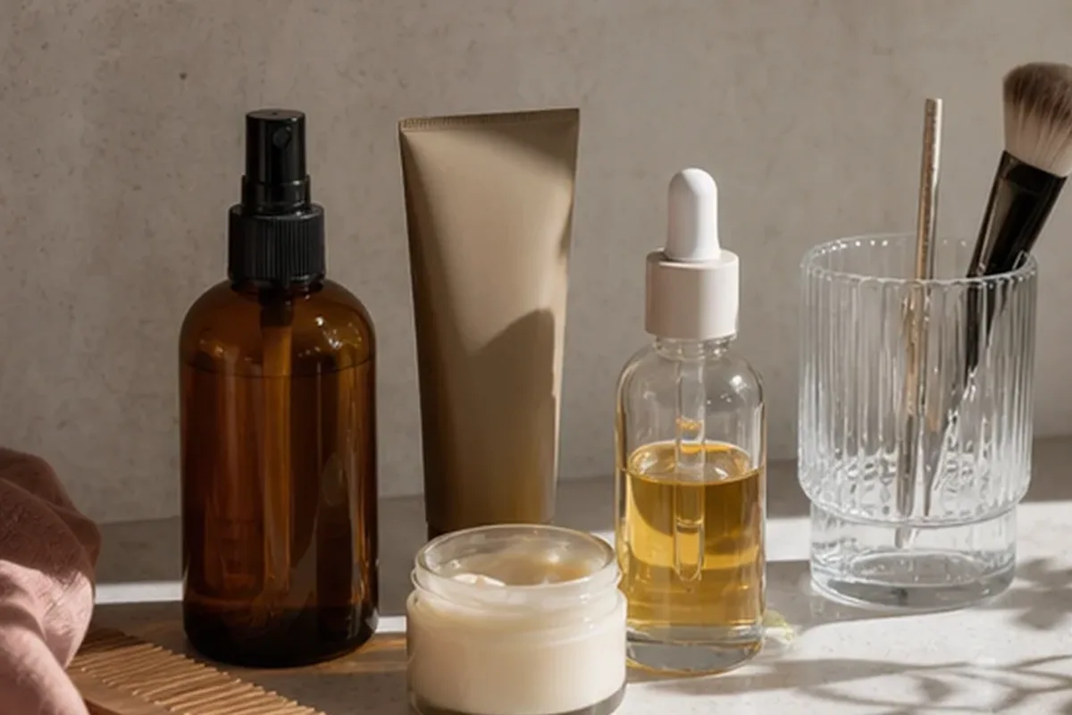 Hochwertige Beauty-Inszenierung zu Auswahlkriterien für Gesichtscreme für trockene Haut