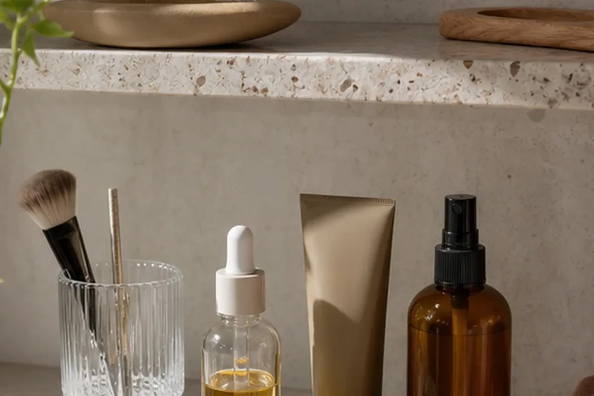 Hochwertige Beauty-Inszenierung zu Auswahlkriterien für Haaröl für feines Haar
