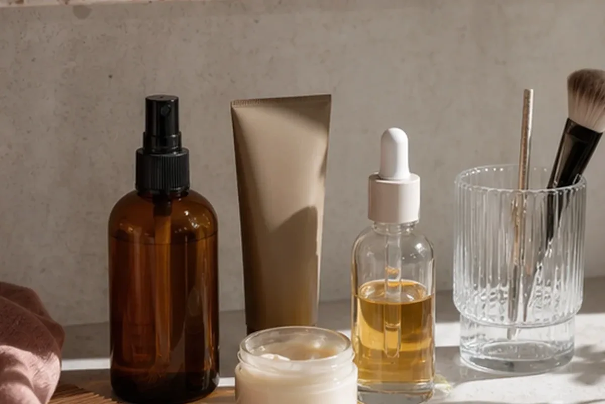 Hochwertige Beauty-Inszenierung zu Auswahlkriterien für Eau de Toilette für einen minimalistischen Stil