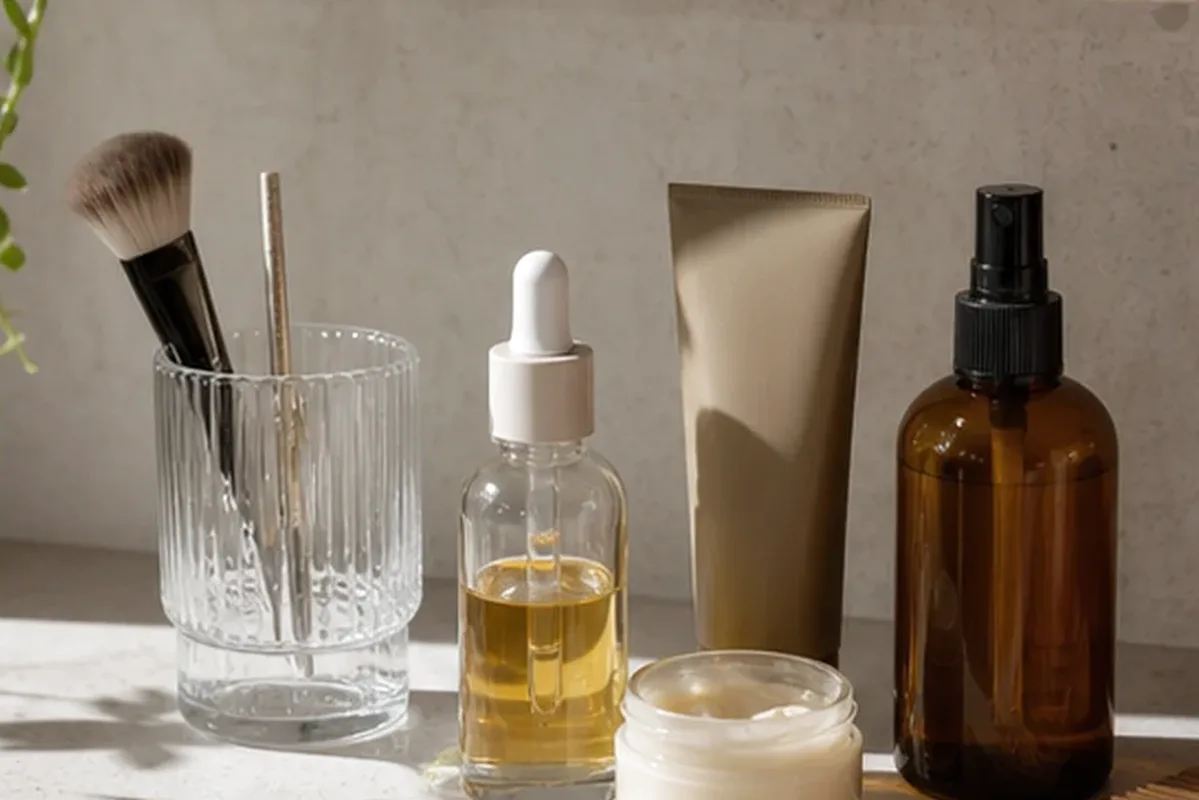 Hochwertige Beauty-Inszenierung zu Auswahlkriterien für Sommerparfum bei kaltem Wetter