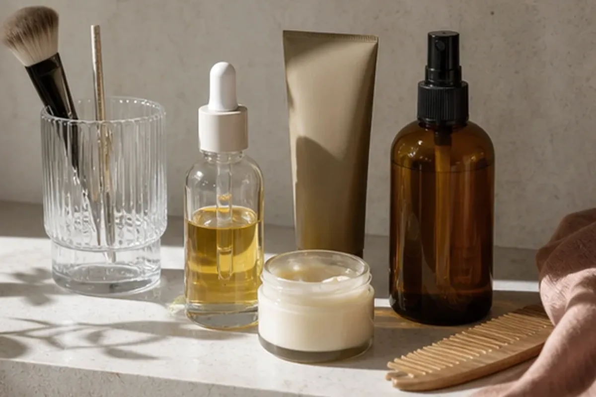 Hochwertige Beauty-Inszenierung zu Auswahlkriterien für Gesichtsreinigung für fettige Haut