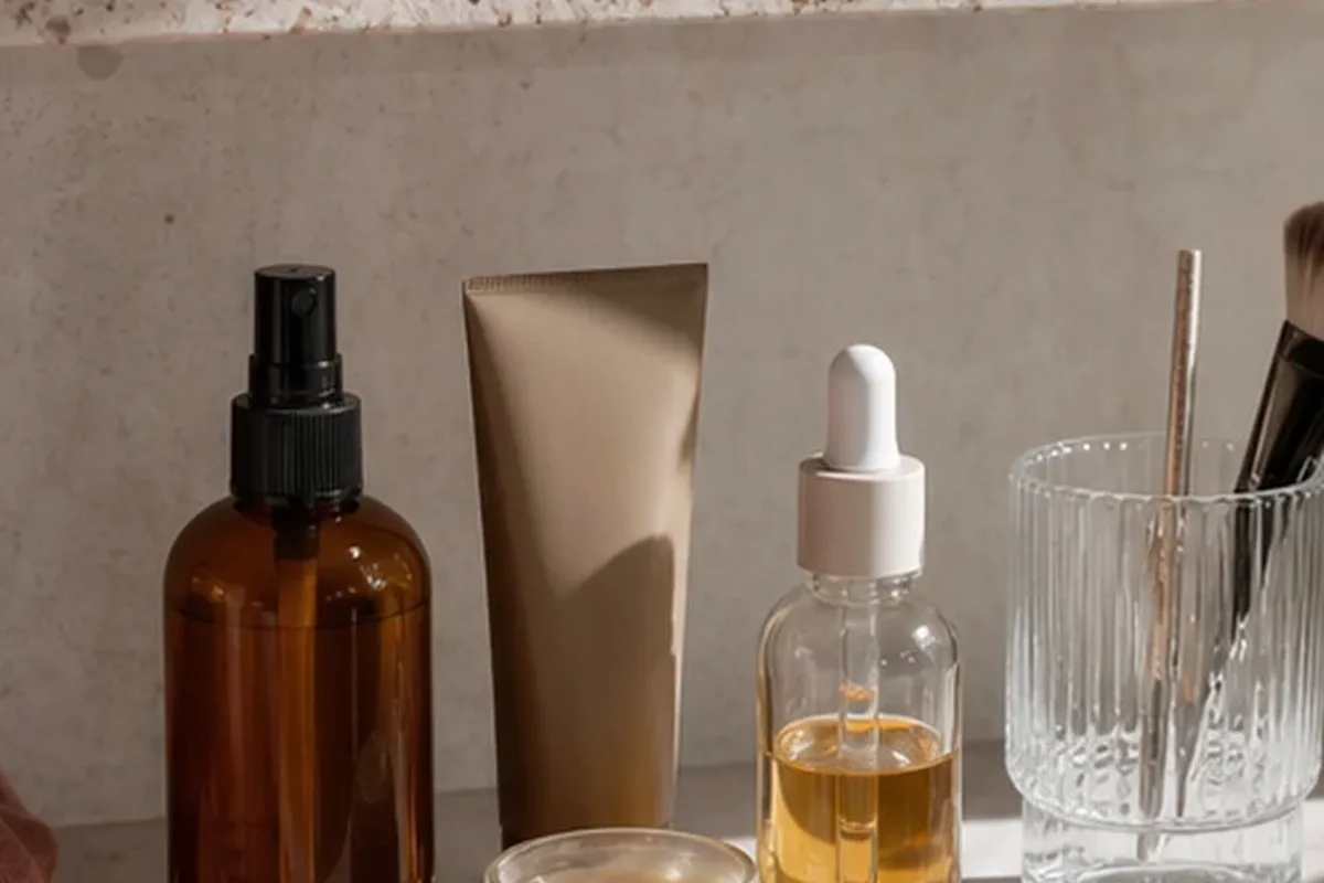 Hochwertige Beauty-Inszenierung zu Auswahlkriterien für Lockencreme bei fettigem Ansatz