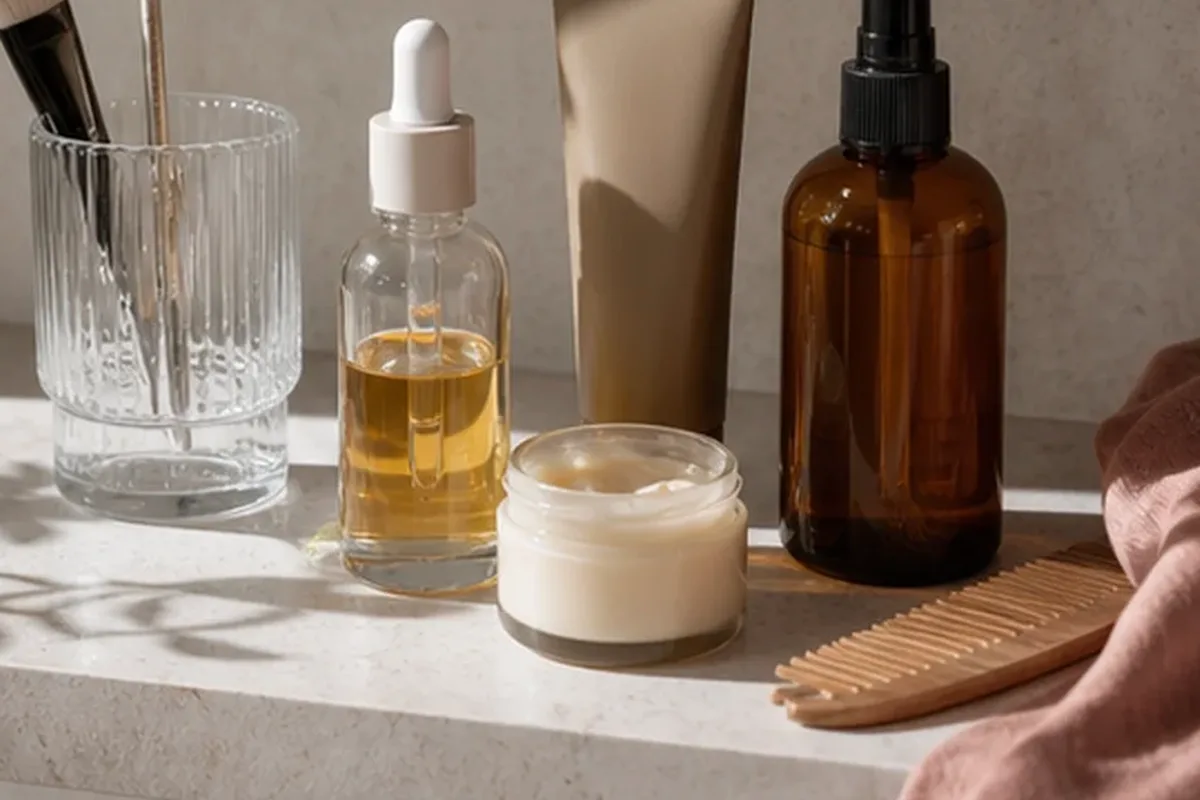 Hochwertige Beauty-Inszenierung zu Auswahlkriterien für Abendduft mit langer Haltbarkeit