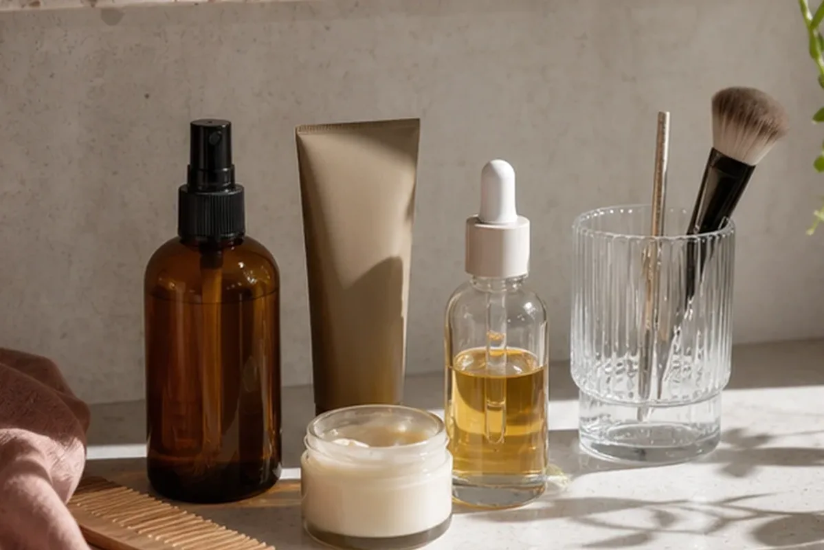 Redaktionelle Detailaufnahme zur Orientierung bei Lockencreme für lockiges Haar