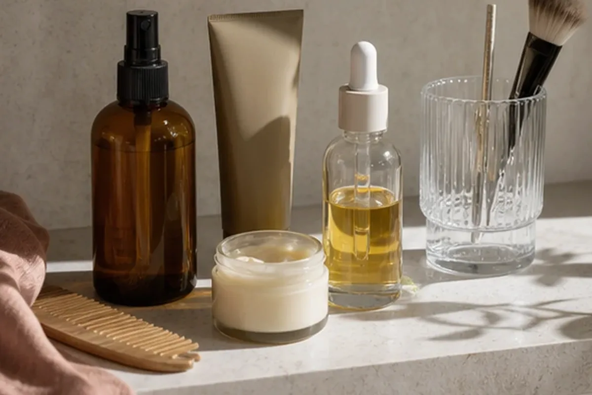 Hochwertige Beauty-Inszenierung zu Auswahlkriterien für Massagegerät bei kleinem Budget