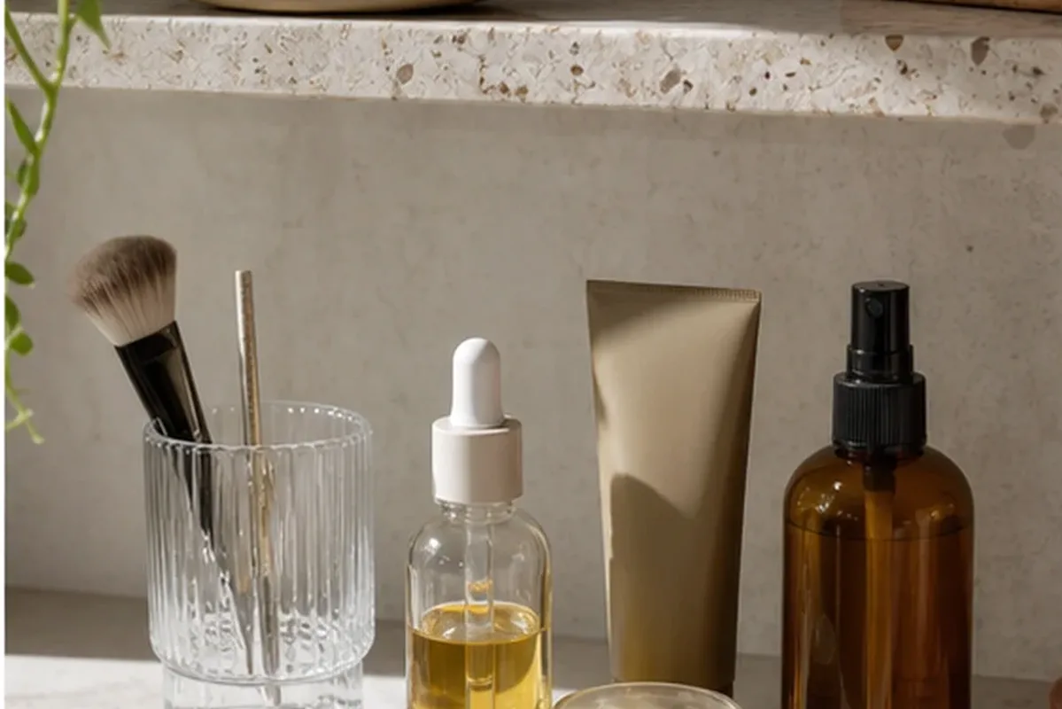 Redaktionelle Detailaufnahme zur Orientierung bei Volumenspray bei fettigem Ansatz