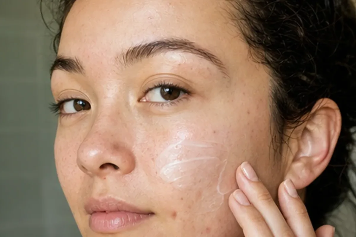 Redaktioneller Beauty-Moment zur Ausgangslage bei Sonnenschutz für fettige Haut