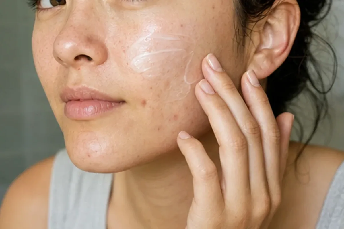 Redaktioneller Beauty-Moment zur Ausgangslage bei Gesichtswasser für unreine Haut