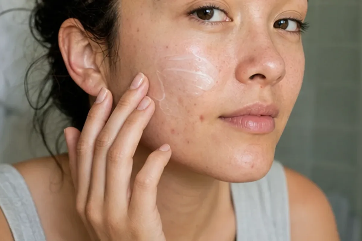 Hochwertige Beauty-Inszenierung zu Auswahlkriterien für Chemisches Peeling für trockene Haut