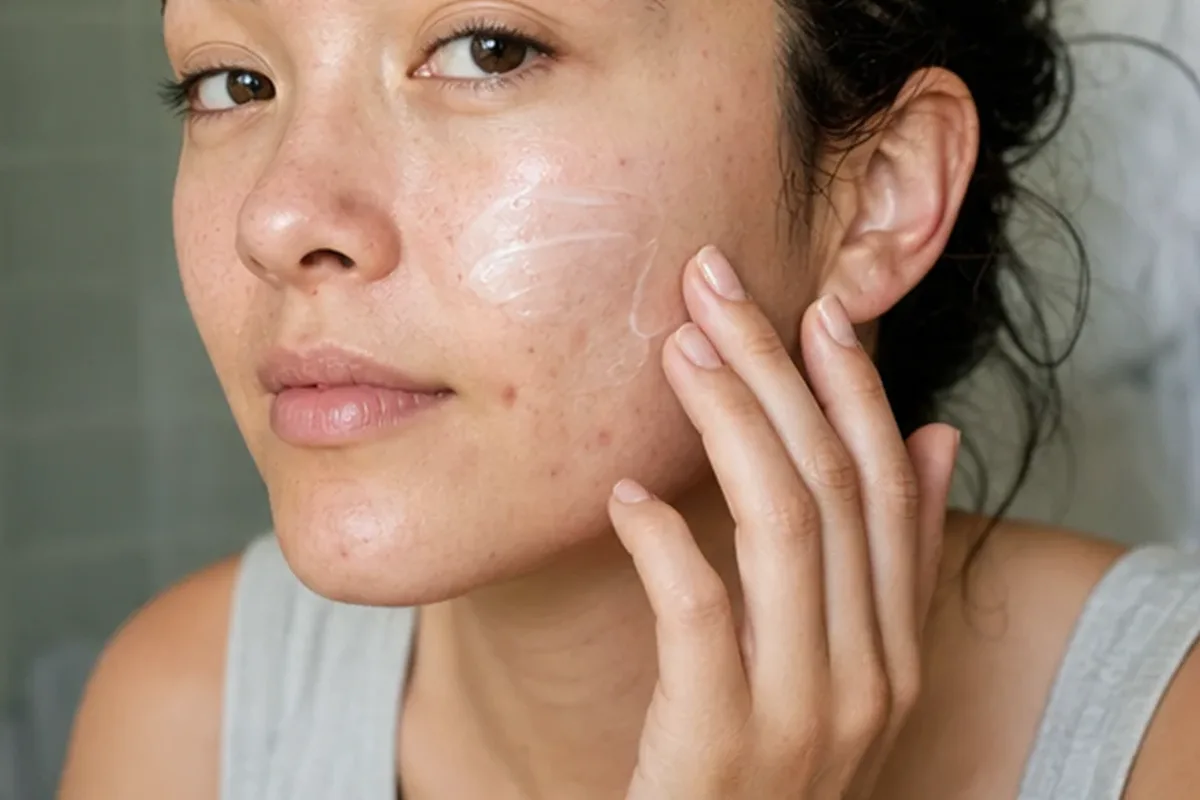 Authentische Beauty-Routine passend zum Thema Mizellenwasser bei ersten Fältchen
