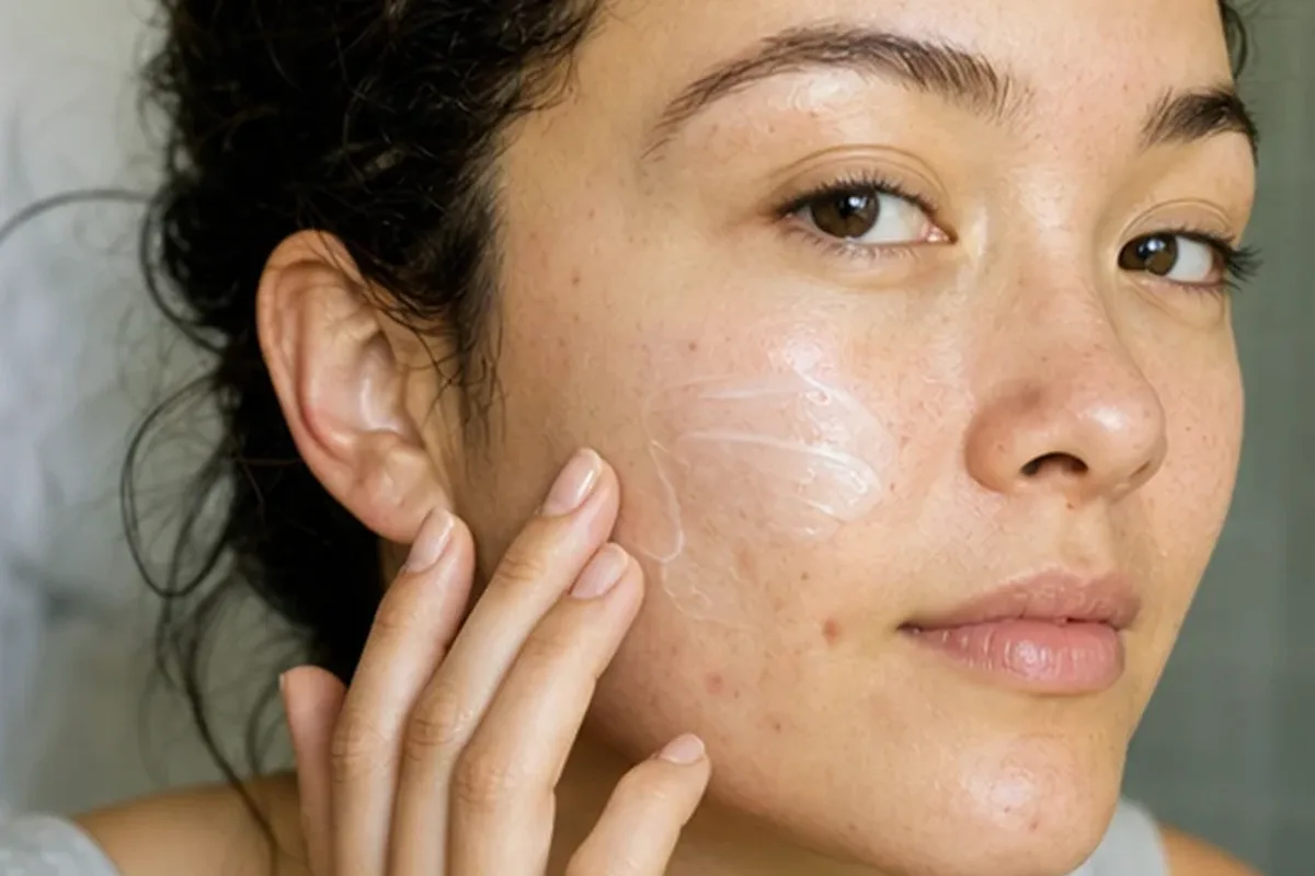 Authentische Beauty-Routine passend zum Thema Retinol-Serum für empfindliche Haut