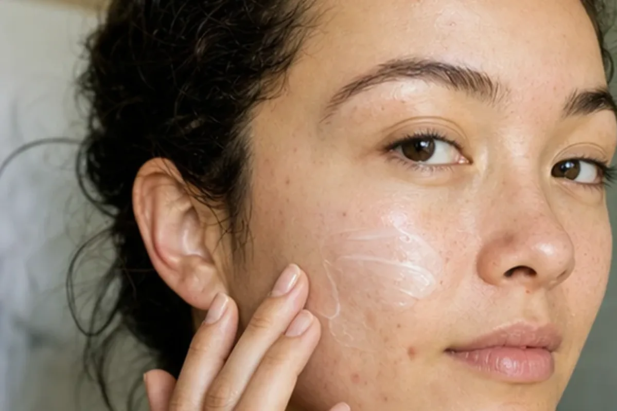 Authentische Beauty-Routine passend zum Thema Niacinamid