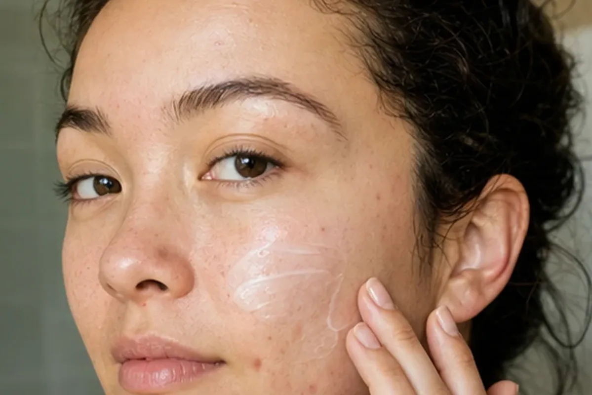 Redaktioneller Beauty-Moment zur Ausgangslage bei Sonnenschutz für unreine Haut