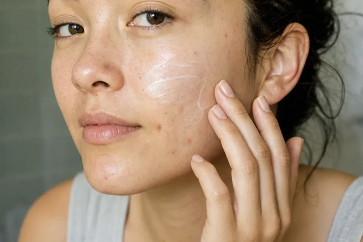 Emotionaler und authentischer Anwendungsmoment rund um Ceramide