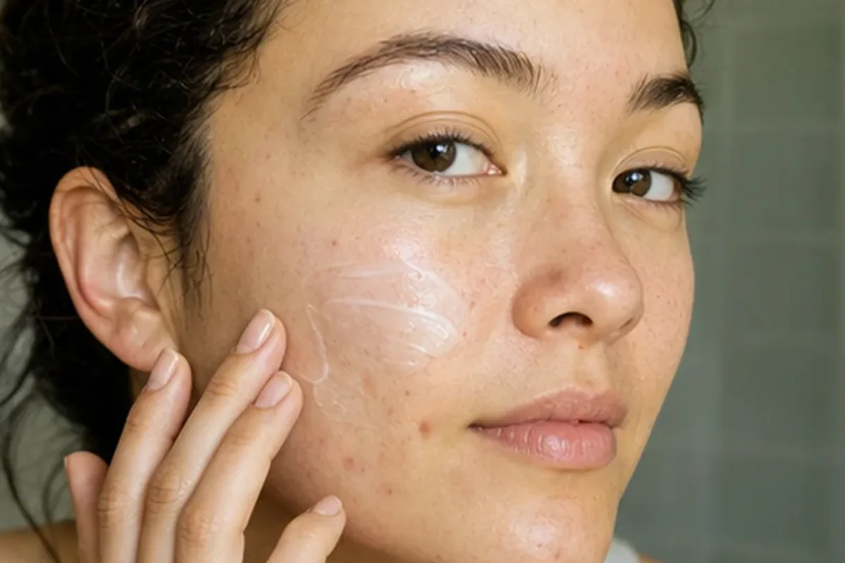 Redaktioneller Beauty-Moment zur Ausgangslage bei Niacinamid-Serum für unreine Haut