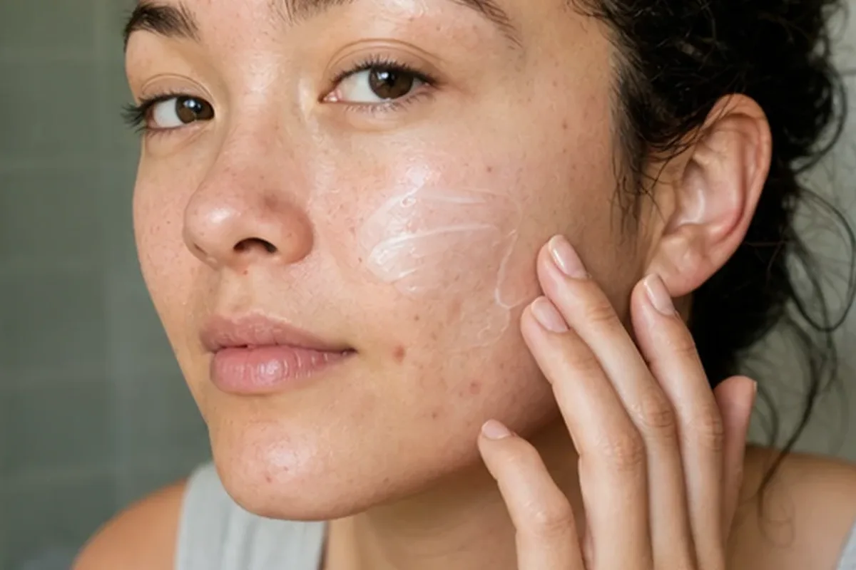 Authentische Beauty-Routine passend zum Thema Vitamin-C-Serum bei Pigmentflecken