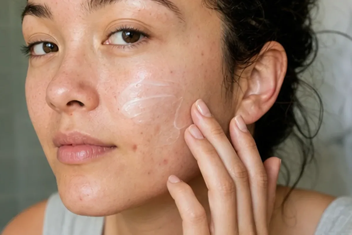 Hochwertige Beauty-Inszenierung zu Auswahlkriterien für Vitamin-C-Serum bei Pigmentflecken