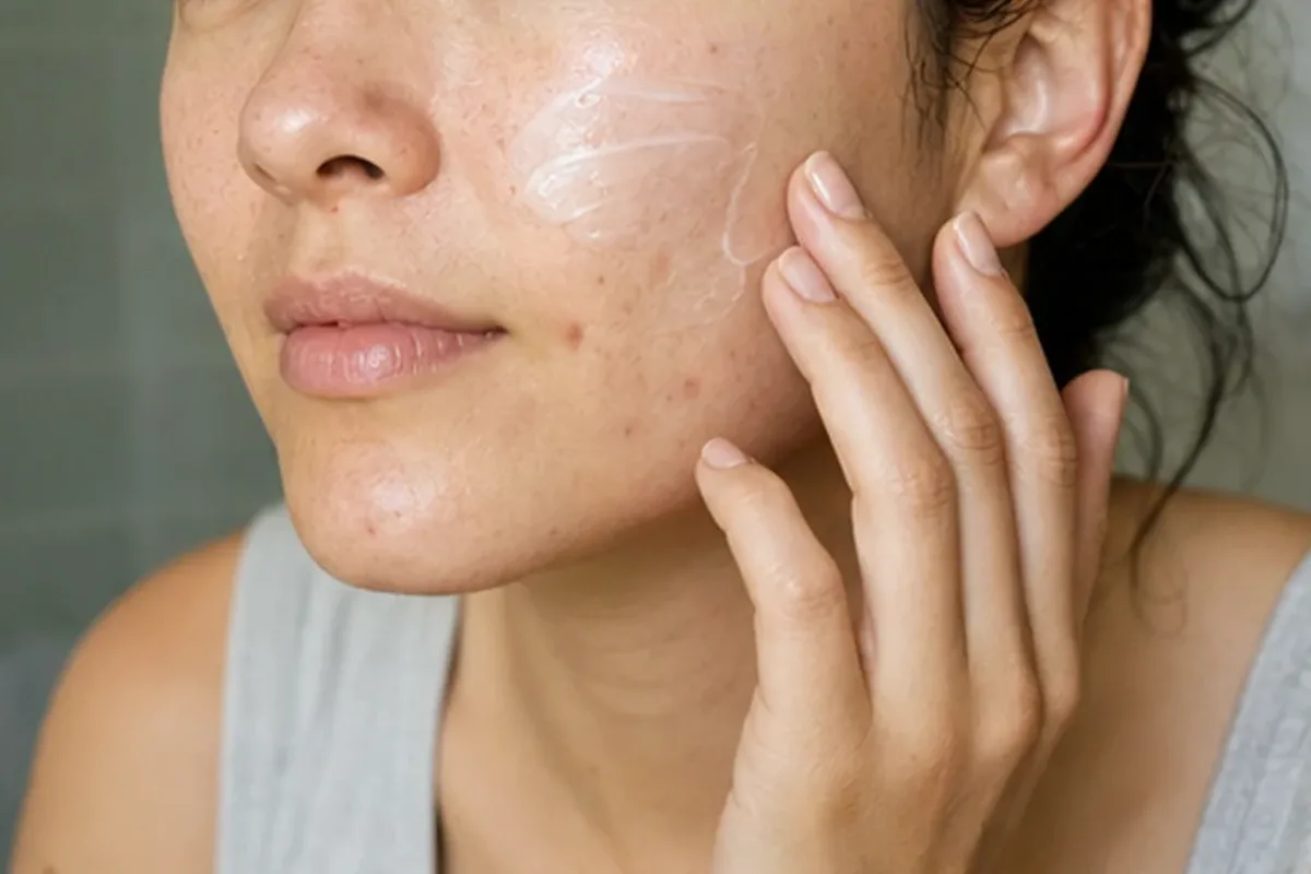 Redaktioneller Beauty-Moment zur Ausgangslage bei Feuchtigkeitsserum bei ersten Fältchen
