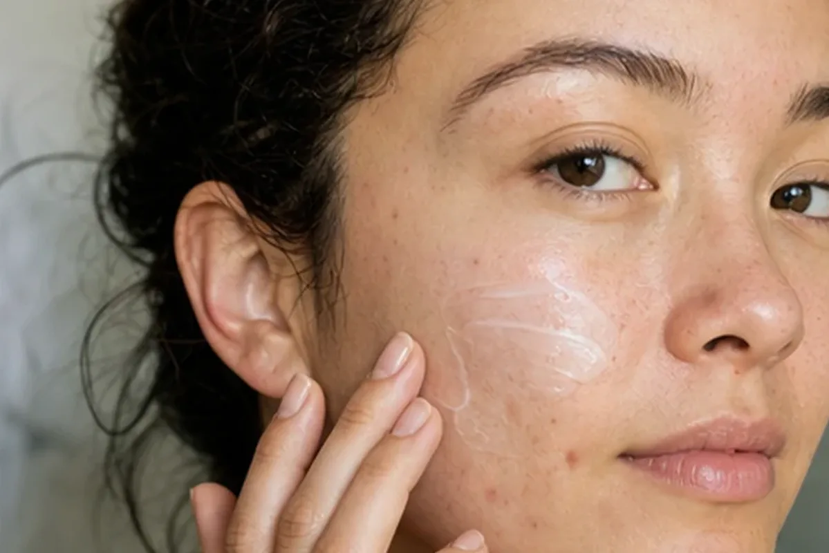 Authentischer Wohlfühlmoment passend zum Beauty-Thema Was hilft bei trockener Haut?
