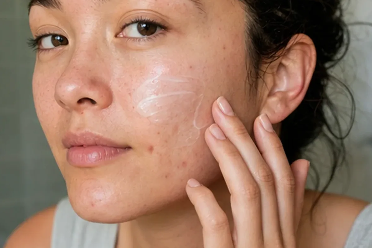 Hochwertige Beauty-Inszenierung zu Auswahlkriterien für Seren für trockene Haut