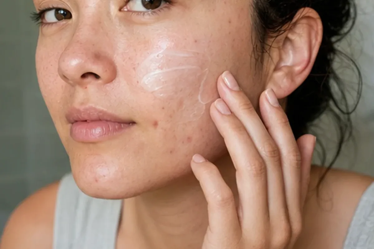 Redaktioneller Beauty-Moment zur Ausgangslage bei Reinigungsöl bei Rötungen