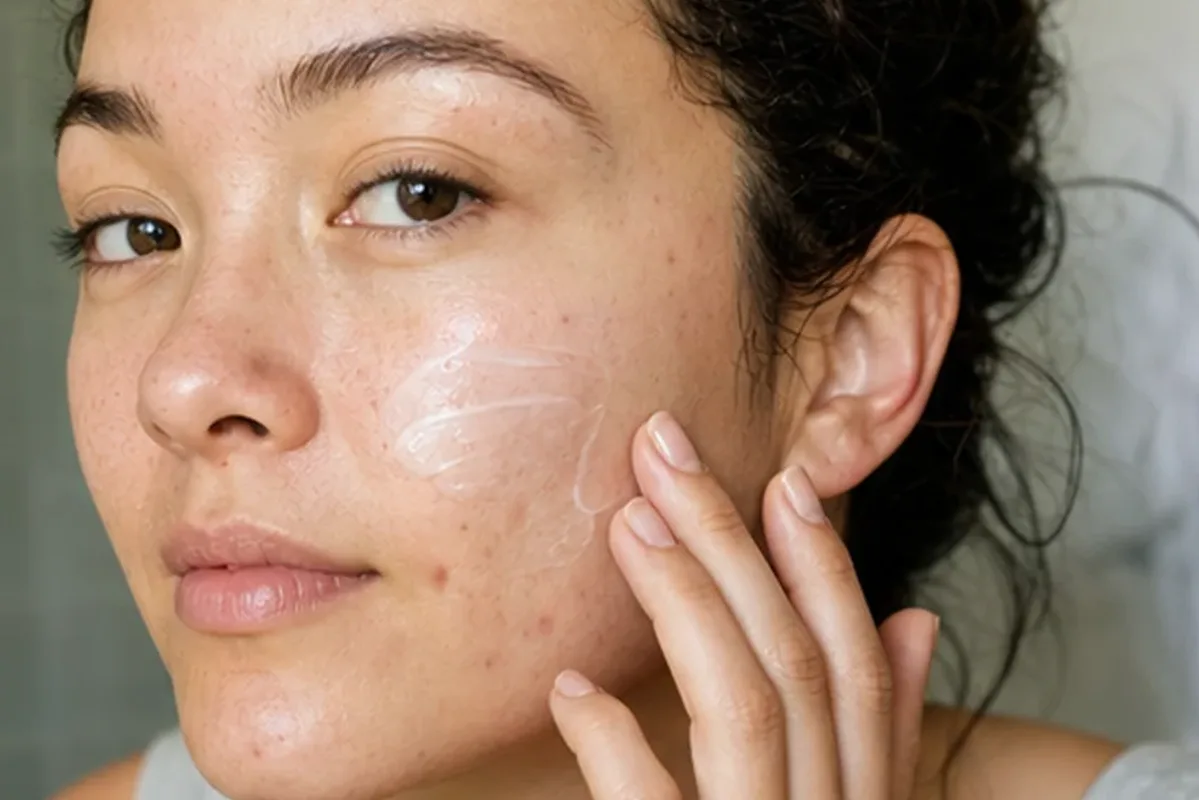 Authentische Beauty-Routine passend zum Thema Augenpflege bei Rötungen