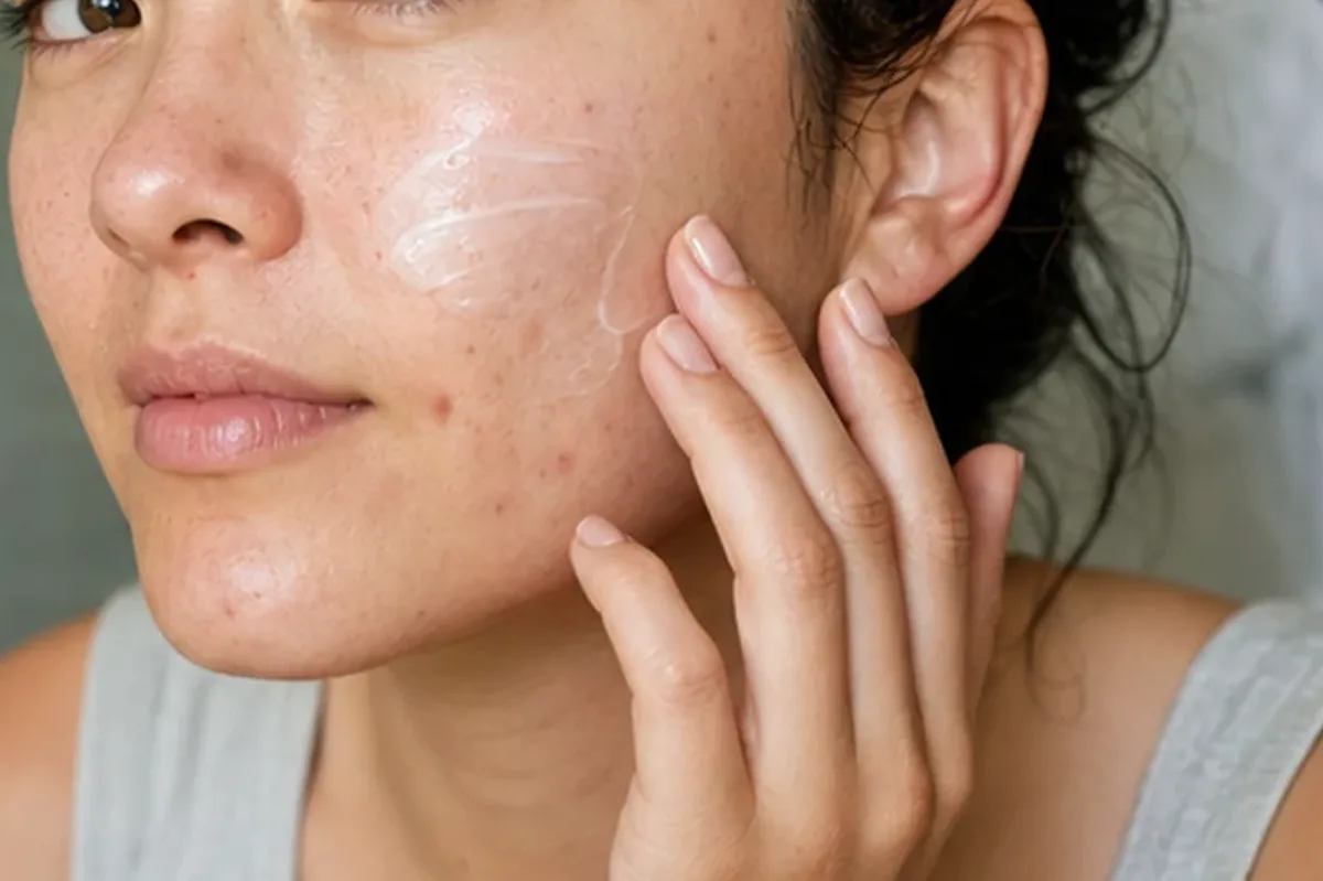 Authentische Beauty-Routine passend zum Thema Hautbarriere-Pflege für trockene Haut