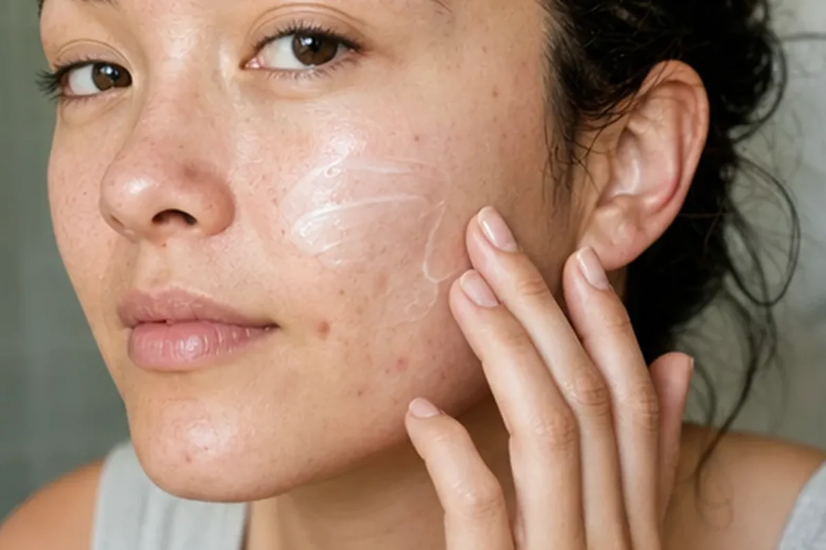 Redaktioneller Beauty-Moment zur Ausgangslage bei Hautbarriere-Pflege bei Rötungen
