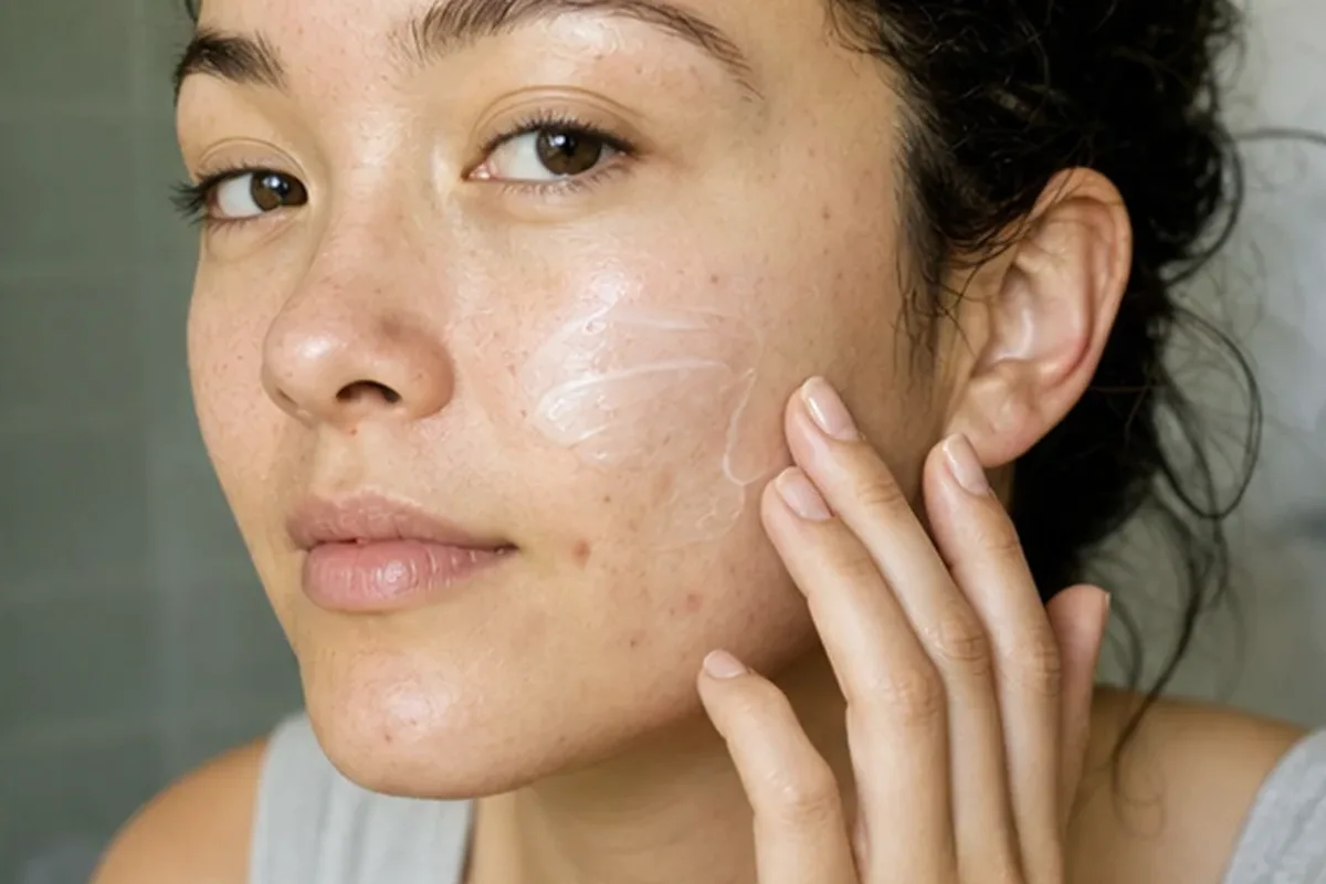 Redaktioneller Beauty-Moment zur Ausgangslage bei Hautbarriere-Pflege bei Rötungen