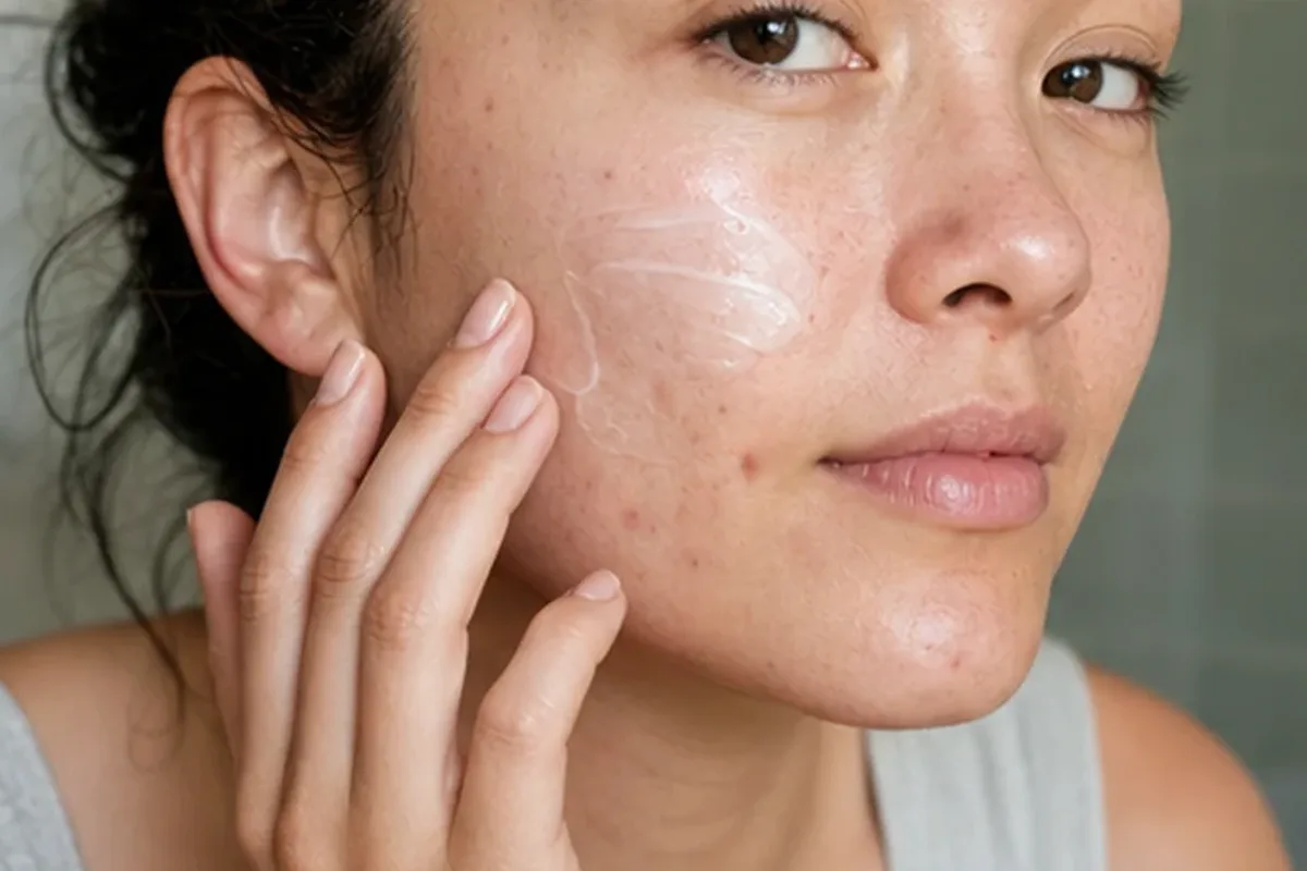 Authentische Beauty-Routine passend zum Thema Sonnenschutz für empfindliche Haut